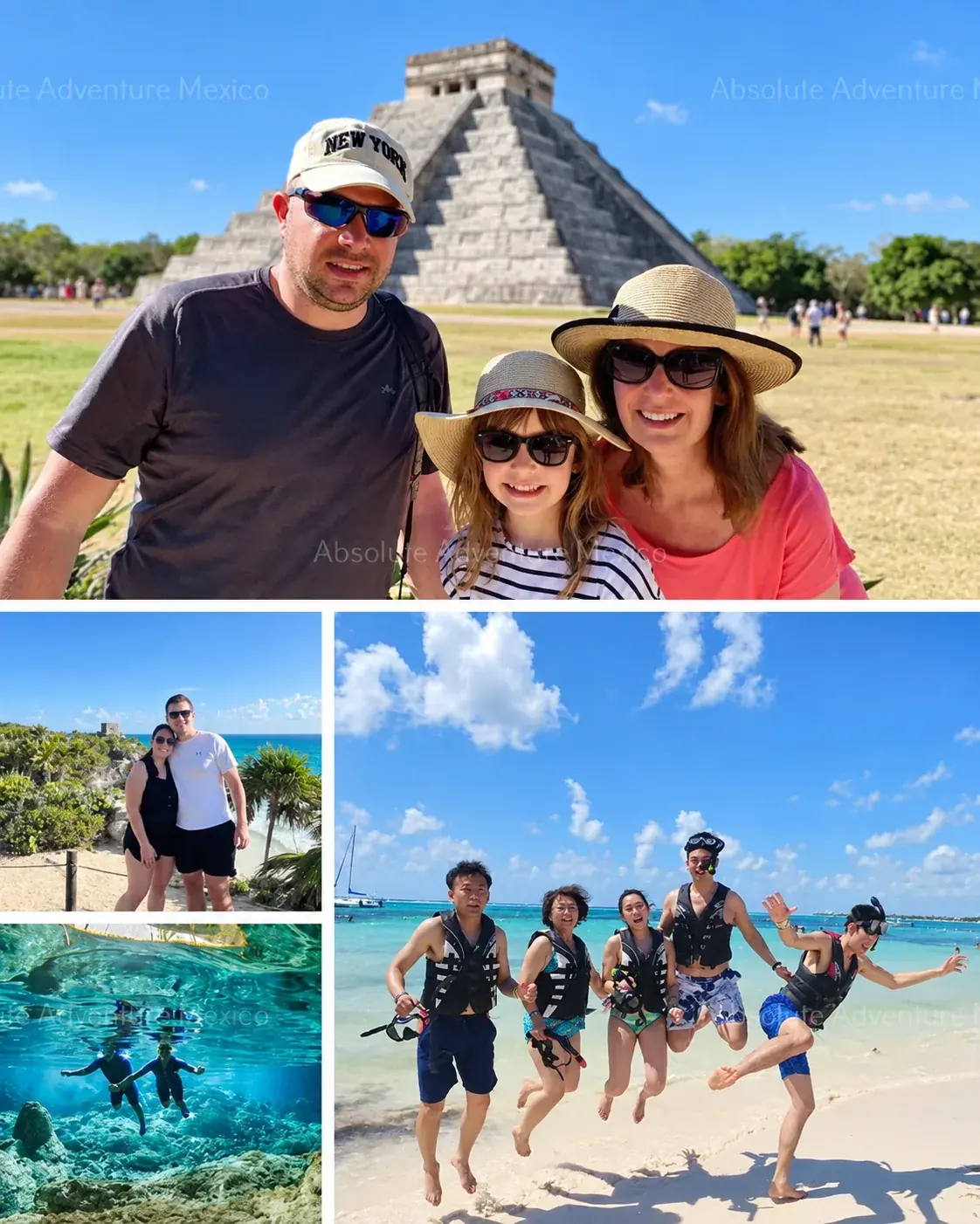 Huéspedes disfrutando de aventuras privadas con nuestro equipo local
