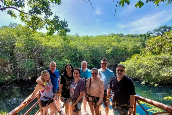 tour privado en tres cenotes en la Riviera Maya