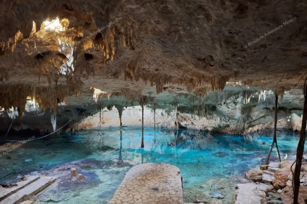 tour privado en tres cenotes en la Riviera Maya