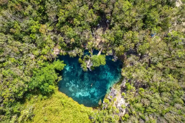 tour privado Laguna Kaan Luum y cenote en la Riviera Maya