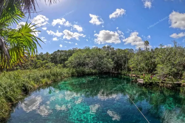 tour privado Laguna Kaan Luum y cenote en la Riviera Maya