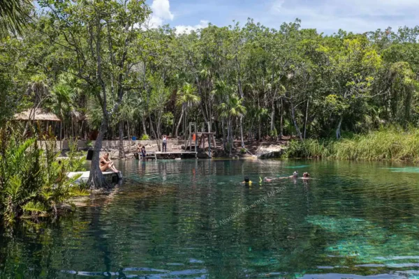 tour privado Laguna Kaan Luum y cenote en la Riviera Maya