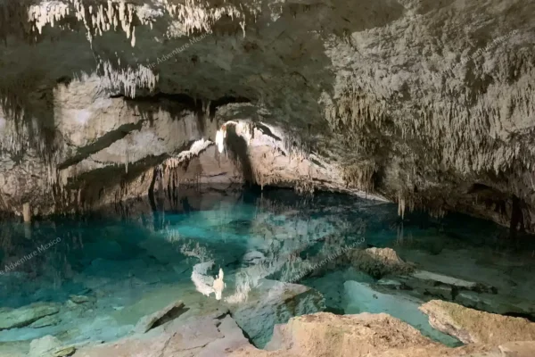 tour privado Laguna Kaan Luum y cenote en la Riviera Maya