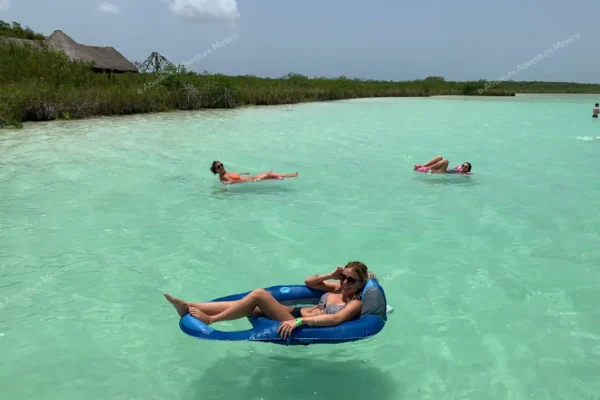 tour privado Laguna Kaan Luum y cenote en la Riviera Maya