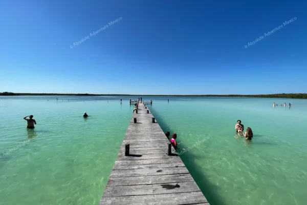 tour privado Laguna Kaan Luum y cenote en la Riviera Maya