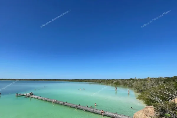 tour privado Laguna Kaan Luum y cenote en la Riviera Maya