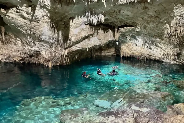 tour privado Yal Ku y cenote en la Riviera Maya