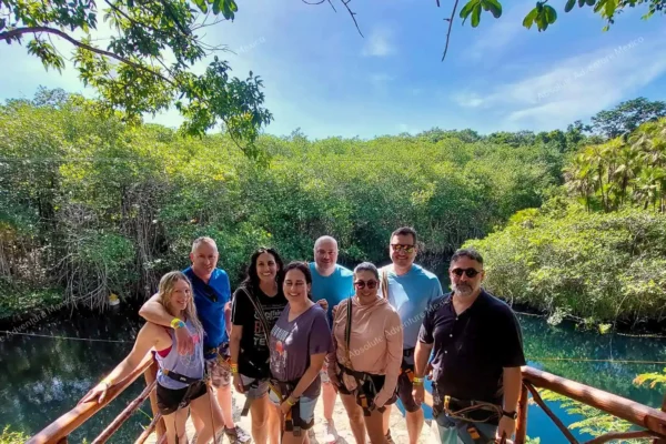 tour privado Yal Ku y cenote en la Riviera Maya