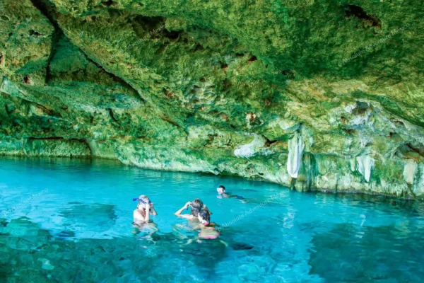 tour privado Yal Ku y cenote en la Riviera Maya