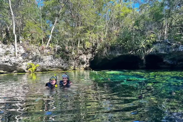 tour privado Yal Ku y cenote en la Riviera Maya