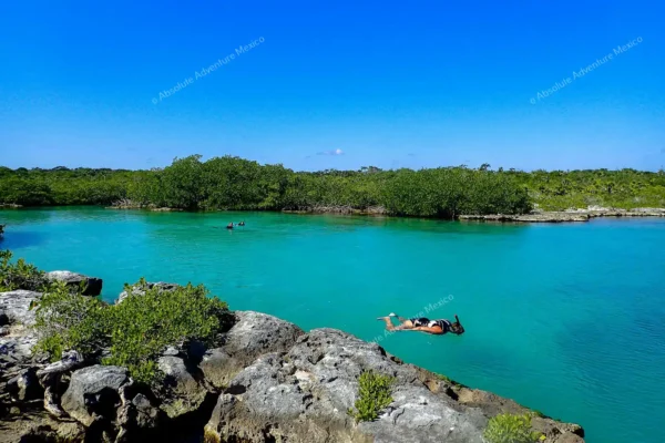 tour privado Yal Ku y cenote en la Riviera Maya