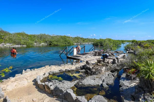 tour privado Yal Ku y cenote en la Riviera Maya