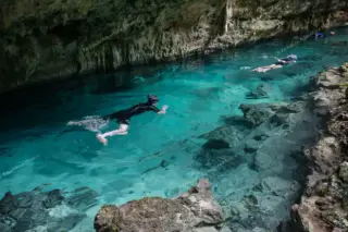 tour privado Cenote Dos Ojos en la Riviera Maya