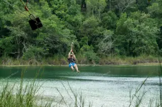 tour privado Coba y Punta Laguna en la Riviera Maya