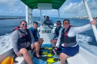 tour privado snorkel arrecife Puerto Morelos en la Riviera Maya